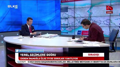 Sıradışı Ülke Tv - 19 Mart 2019  - Turgay Güler, Ekrem İmamoğlu
